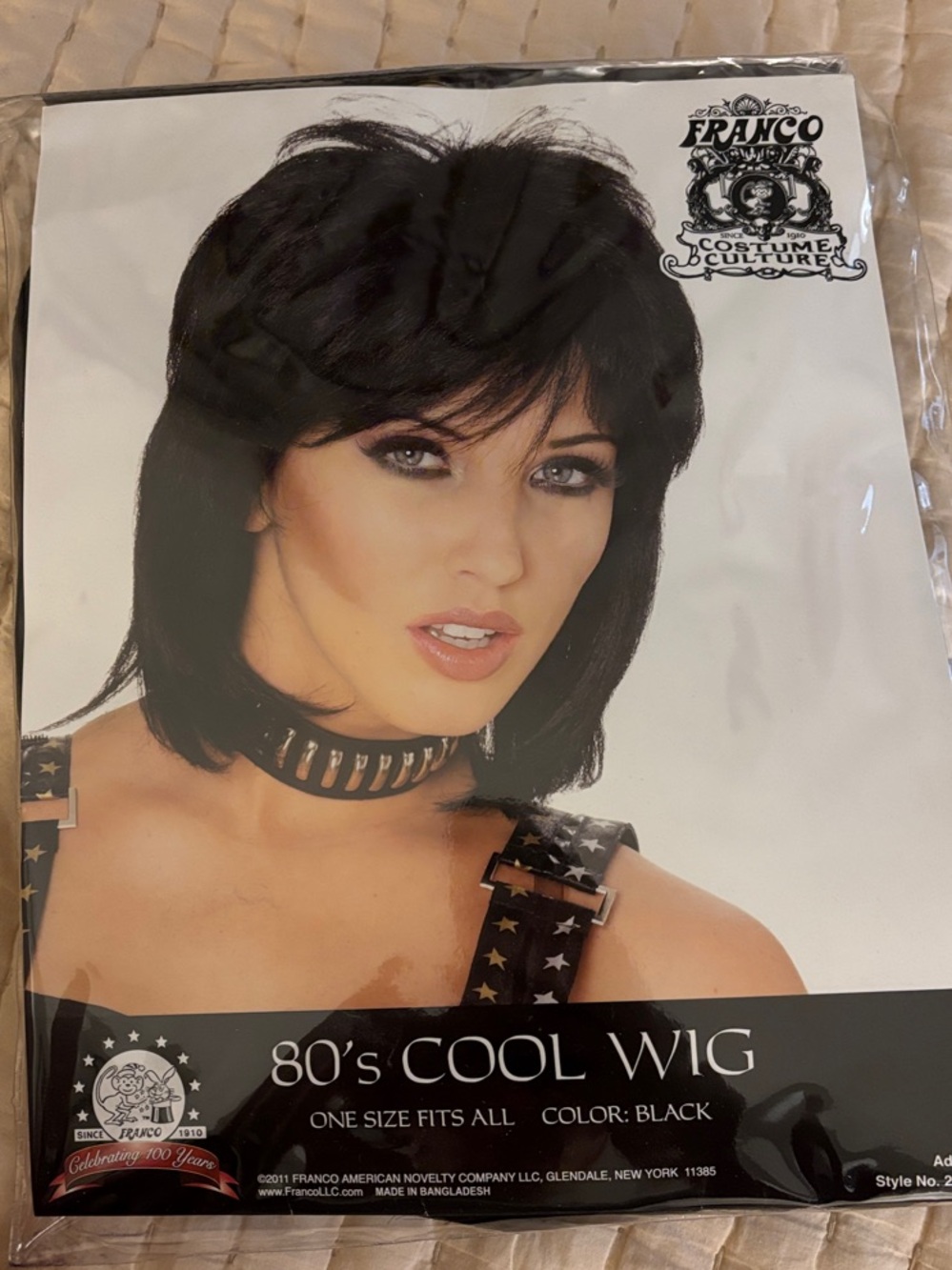 Miche Black Short Layered Wig with Textured Bangs - Never Worn
